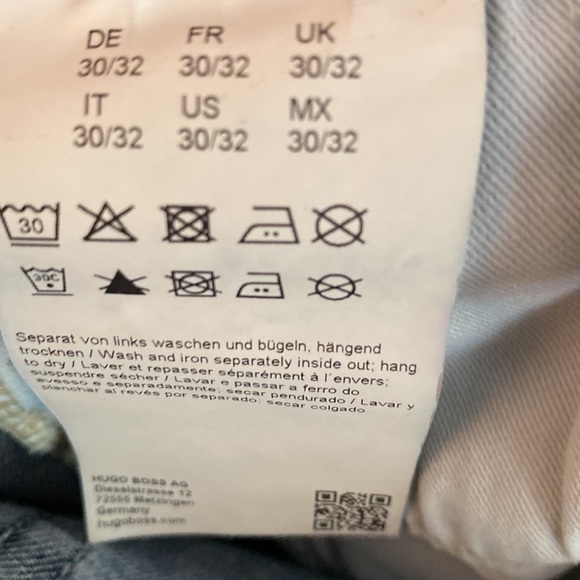 Boss Jeans Candiani Men’s Vintage Wash Size 30/32 - Picture 10 of 14